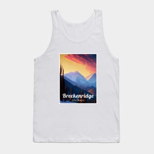 Breckenridge Colorado United States ski Tank Top